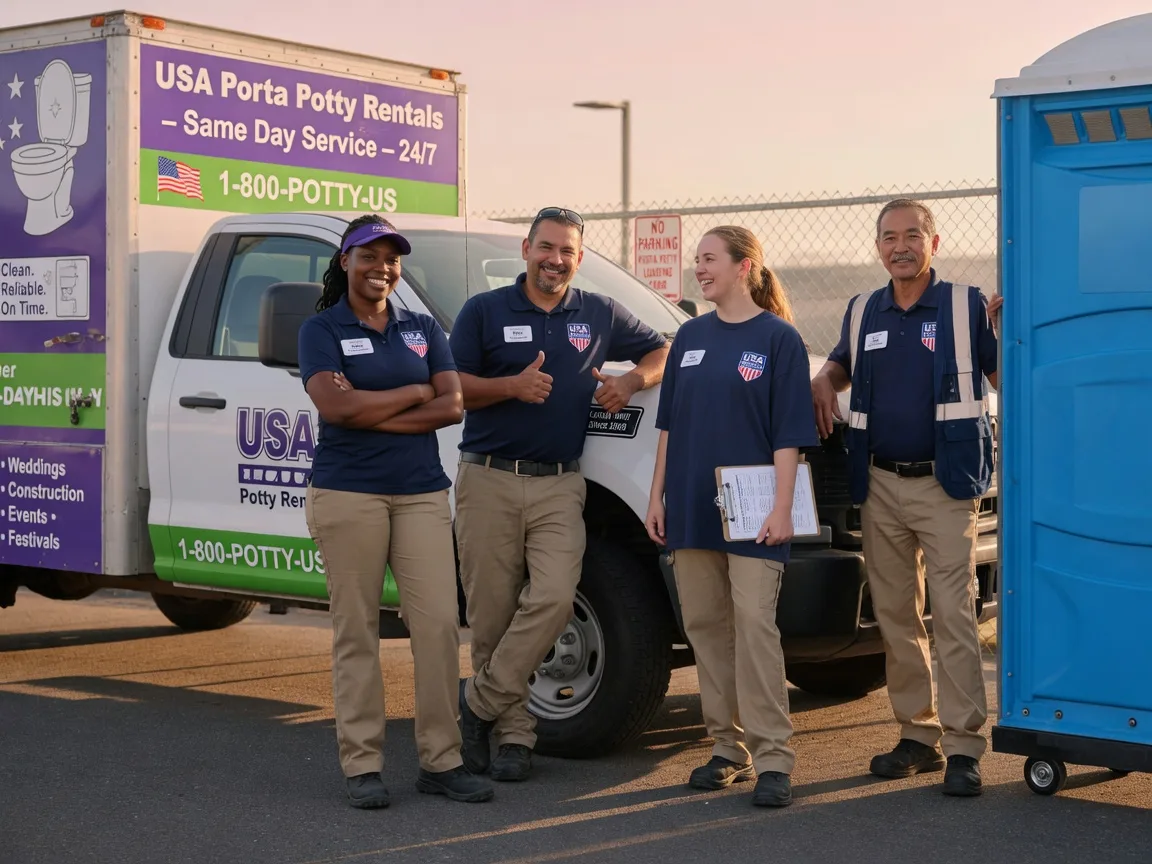 Porta Potty Rental company in Sussex, NJ
